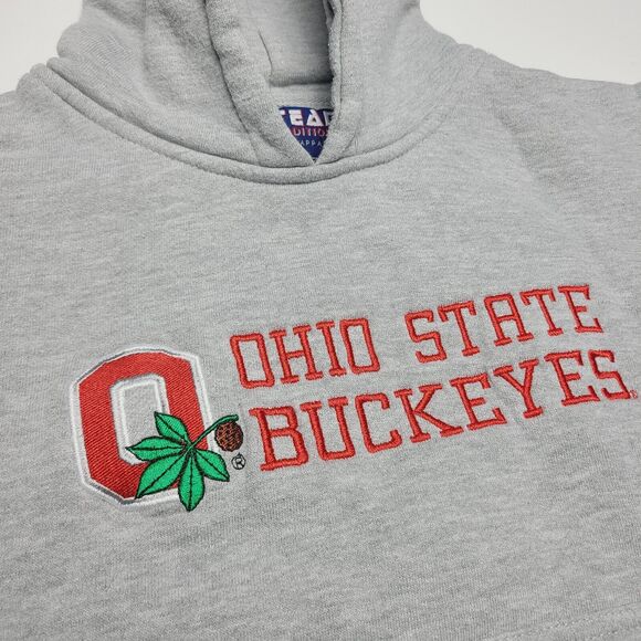 Vtg Team Edition Apparel Ohio State Buckeyes Hoodie Sweater Youth Small NCAA - Picture 2 of 6